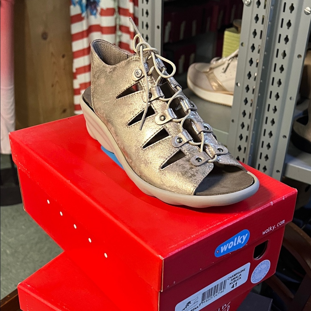 Wolky Metallic Sandals for Women